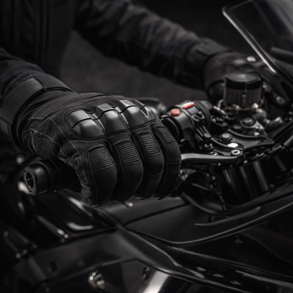 TitanQuard  Tactical Gloves Reinforced Brass-knuckle Protection, Cut-proof Grip